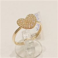 Anello Vidali Gioielli Donna in Oro giallo Zircone ANOR-57-34 - ANOR-57-34